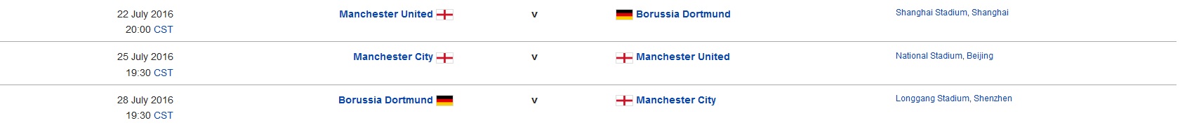 ICC China Schedule (Maxbet)