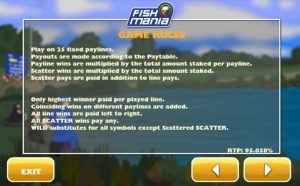 Maxbet mobile casino slot game fish mania game rules