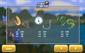 Maxbet mobile casino slot game fish mania paytable 1