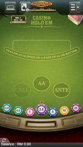 Maxbet mobile slot game casino holdem table