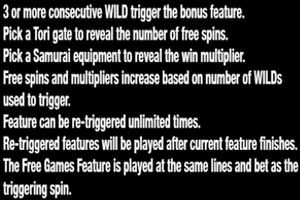 MAXBET bushido code special bonus feature