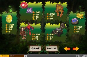 Maxbet casino jungle wild bonus symbols 2