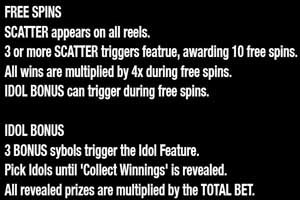 MAXBET mystic riches special bonus features